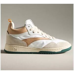 Oncept Princeton High Top Sneakers Women's 8 White Tan Retro Y2K Skater